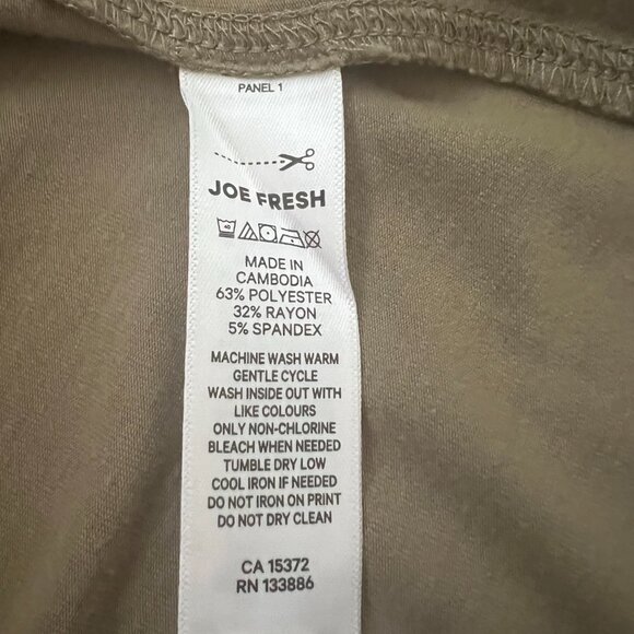 🫒Joe Fresh Olive Green Long Sleeve Tee Shirt M - Comfy Basic - Picture 4 of 9